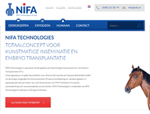 Tablet Screenshot of nifa.nl